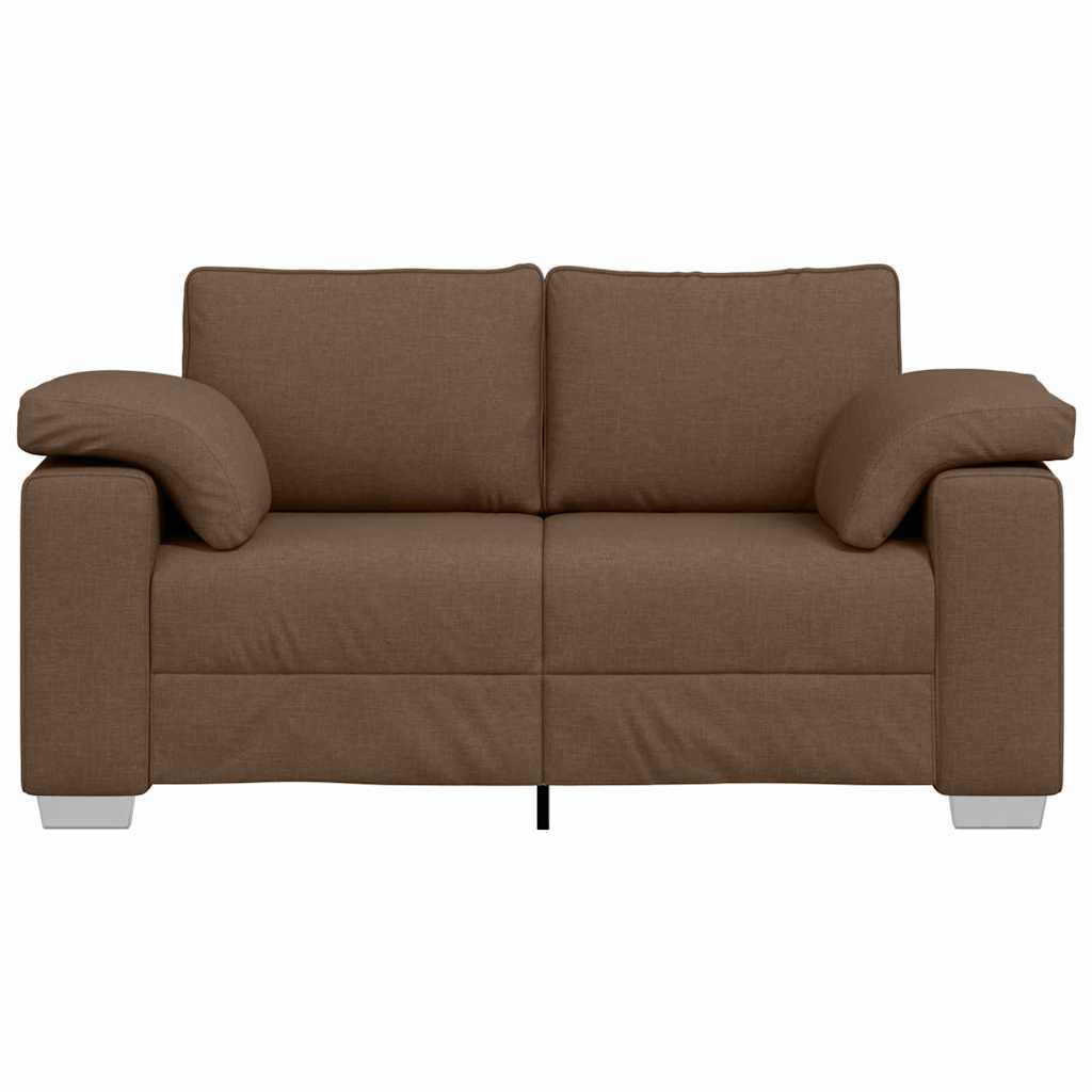 Sofa Brun 160 x 77 x 82 cm Stof