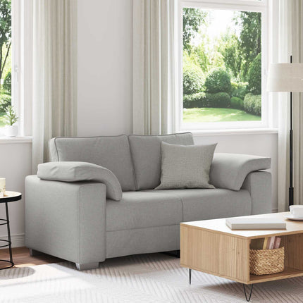 Tosæders sofa Skygrå 160 cm Stof