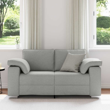 Tosæders sofa Skygrå 160 cm Stof