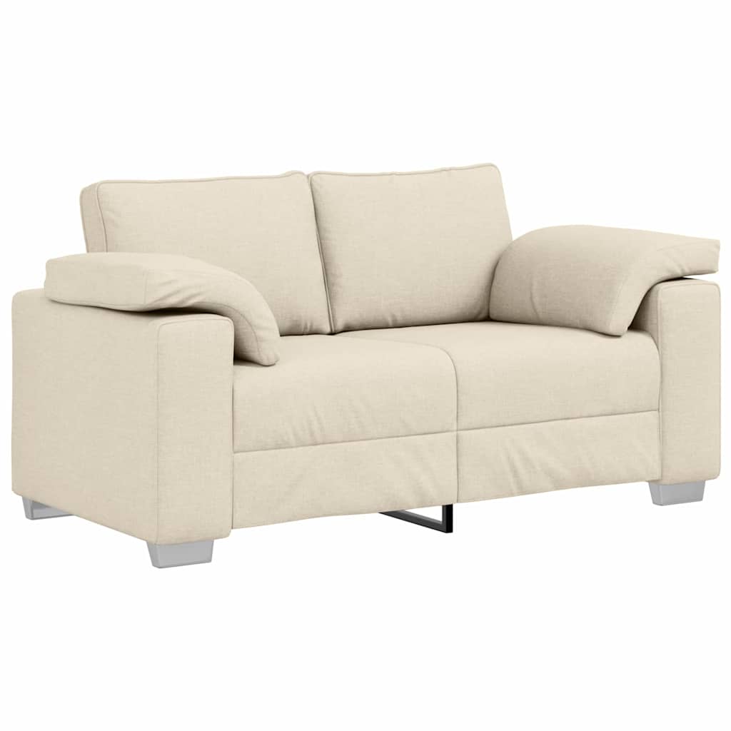 Sofa Beige 160 x 77 x 82 cm Linned-blandet stof