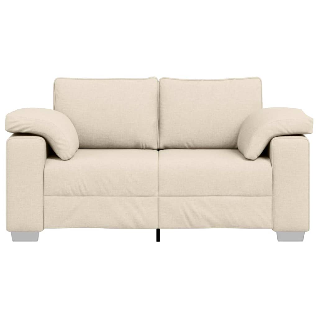 Sofa Beige 160 x 77 x 82 cm Linned-blandet stof