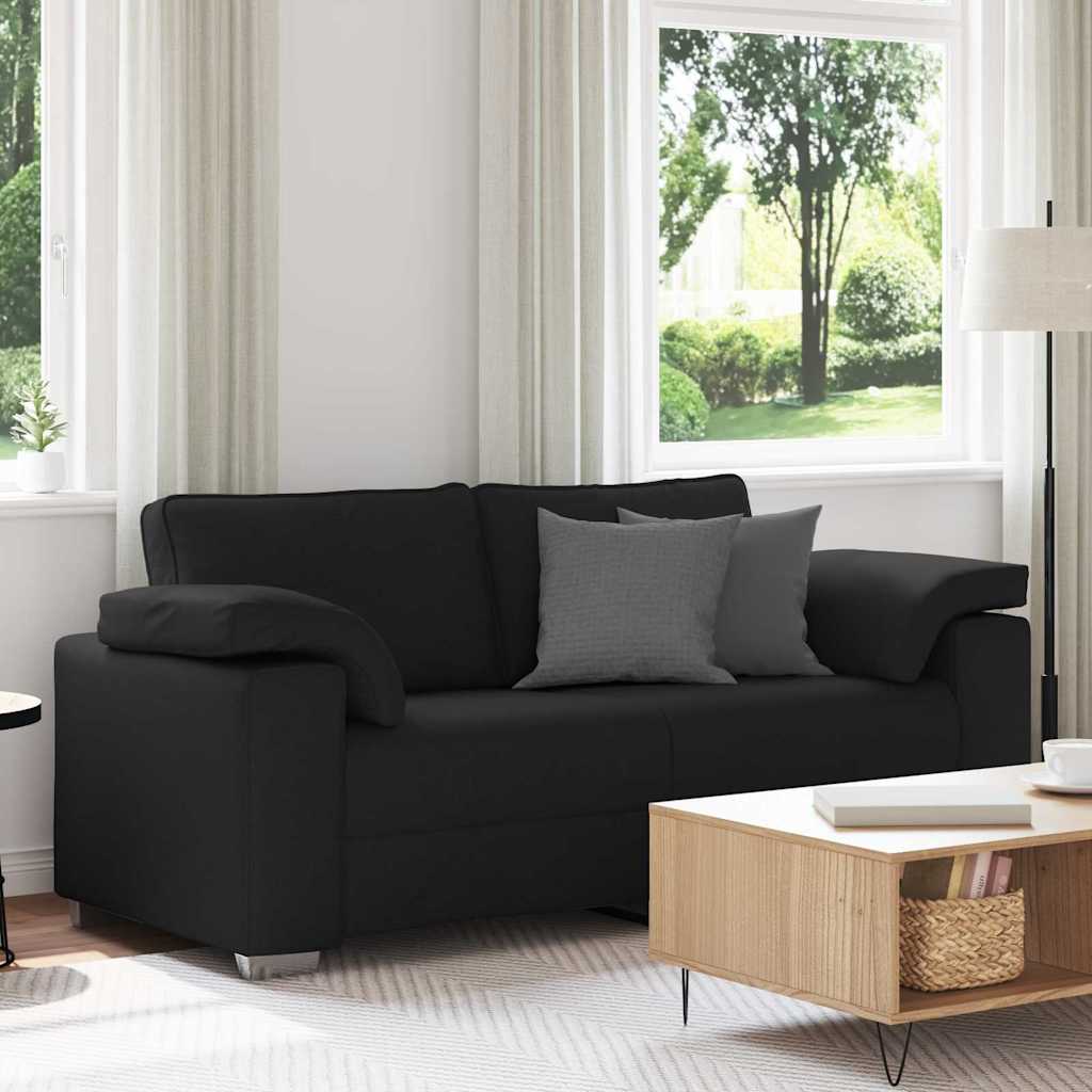 Sofa Sort 180 x 77 x 82 cm Stof