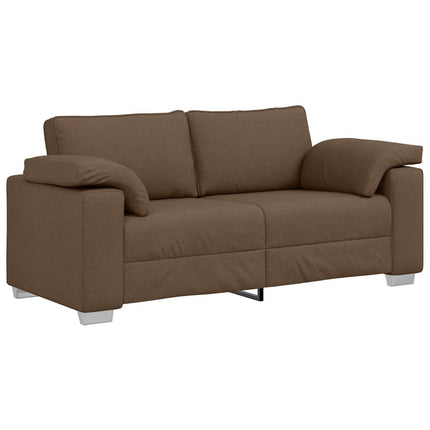 Tosæders sofa Brun 180 cm Stof