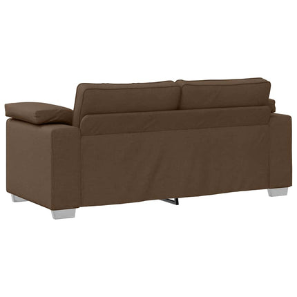 Tosæders sofa Brun 180 cm Stof