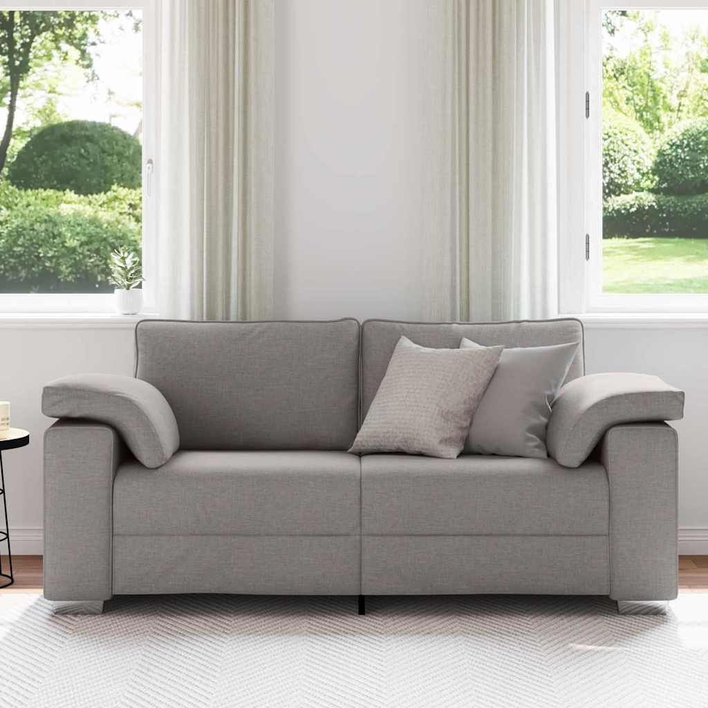 Sofa Gråbrun 180 x 77 x 82 cm Stof