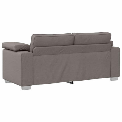 Tosæders sofa Gråbrun 180 cm Stof