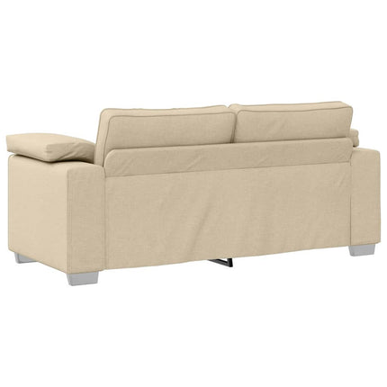 Tosæders sofa Creme 180 cm Stof