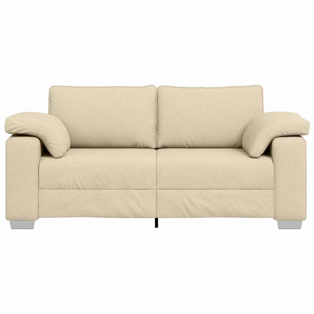 Sofa Creme 180 x 77 x 82 cm Stof