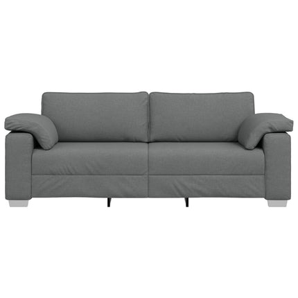 3-personers sofa Mørkegrå 220 cm Stof