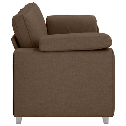 3-personers sofa Brun 220 cm Stof