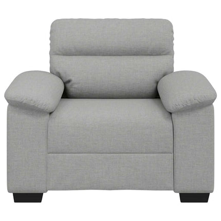 sofastol 100x81x84 cm stof skygrå