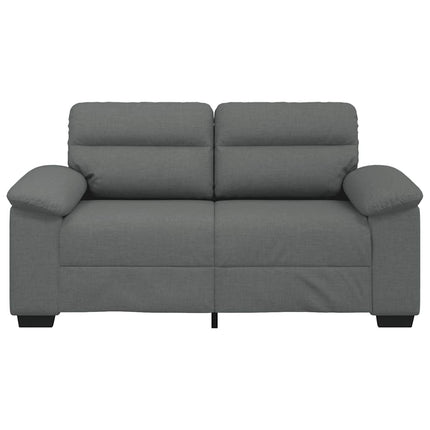 2-personers sofa 160x81x84 cm stof mørkegrå