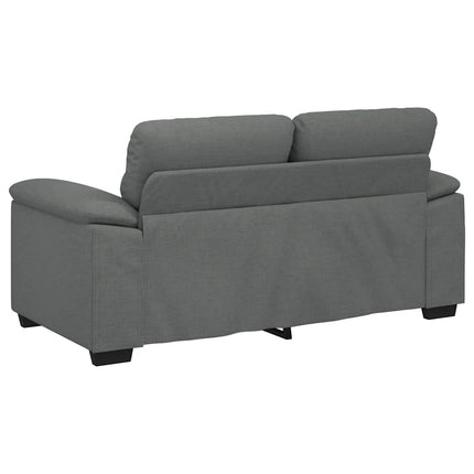 2-personers sofa 160x81x84 cm stof mørkegrå