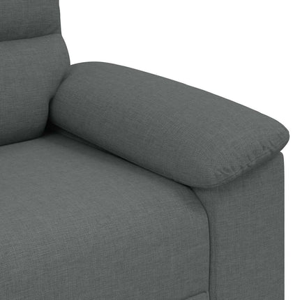 2-personers sofa 160x81x84 cm stof mørkegrå