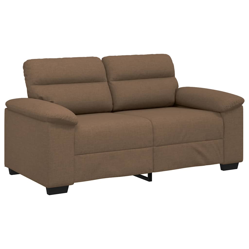 2-personers sofa 120 cm stof brun