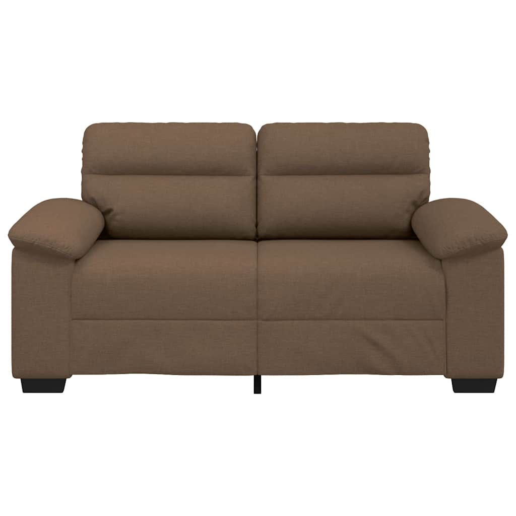 2-personers sofa 120 cm stof brun