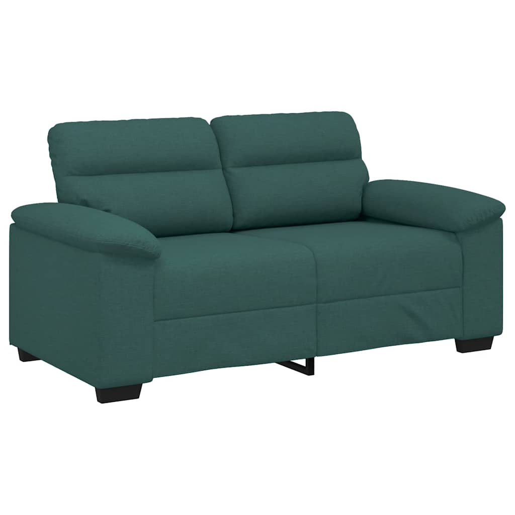 2-personers sofa 120 cm stof mørkegrøn
