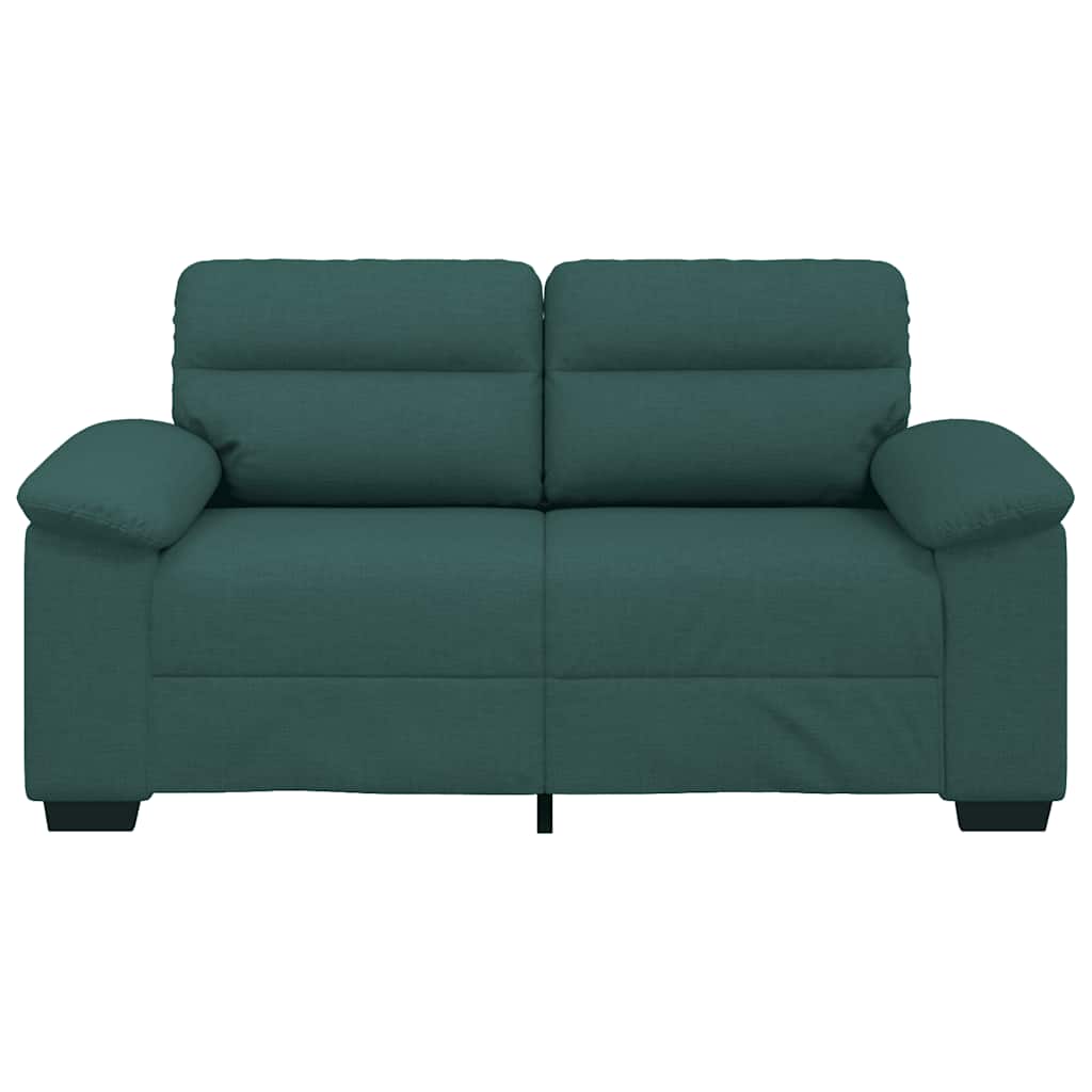 2-personers sofa 120 cm stof mørkegrøn