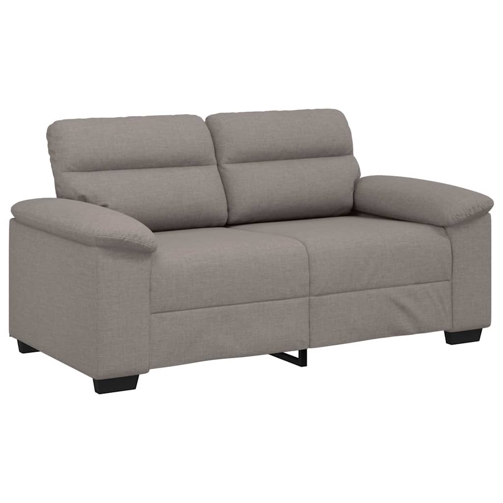 2-personers sofa 120 cm stof gråbrun