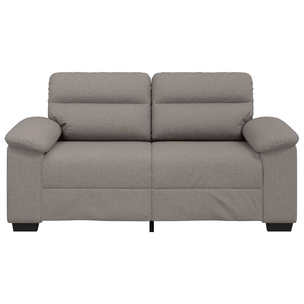 2-personers sofa 120 cm stof gråbrun