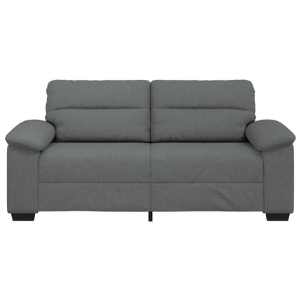 2-personers sofa 180x81x84 cm stof mørkegrå