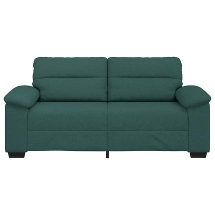 2-personers sofa 180x81x84 cm stof mørkegrøn