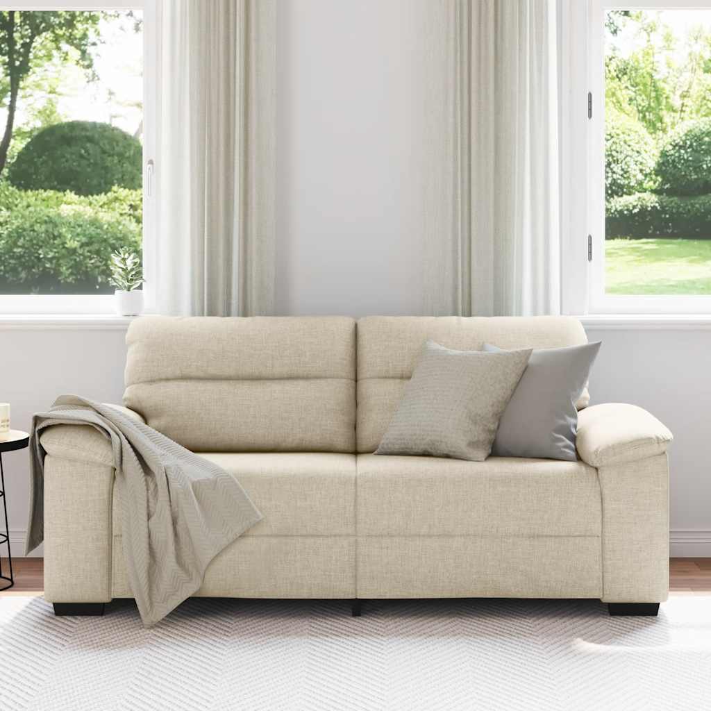 2-personers sofa 140 cm hør