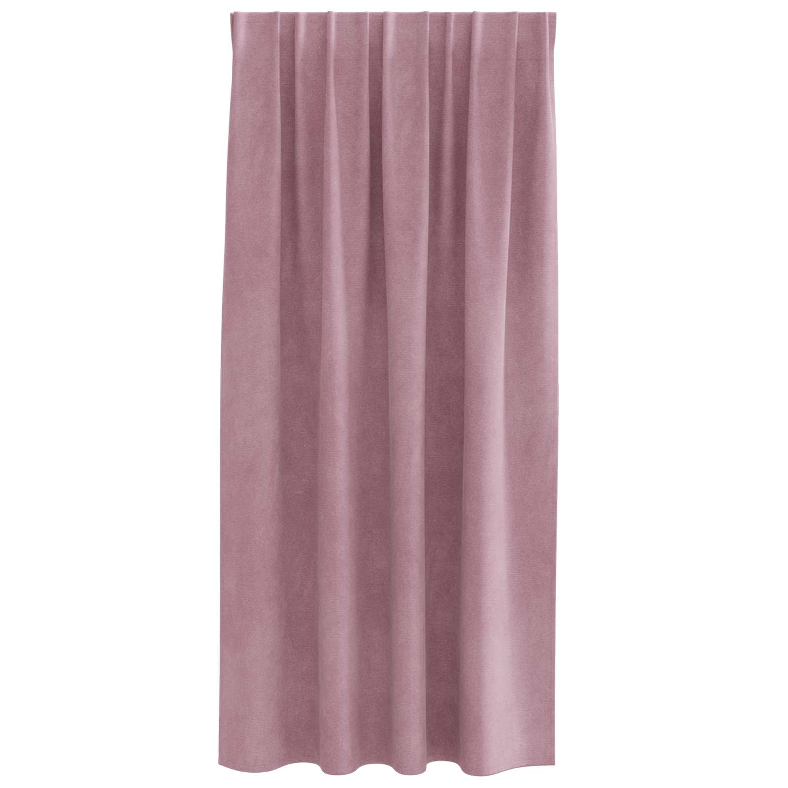 Mørklægningsgardiner 2 pcs Mørk pink 140 x 175 cm Fløjl