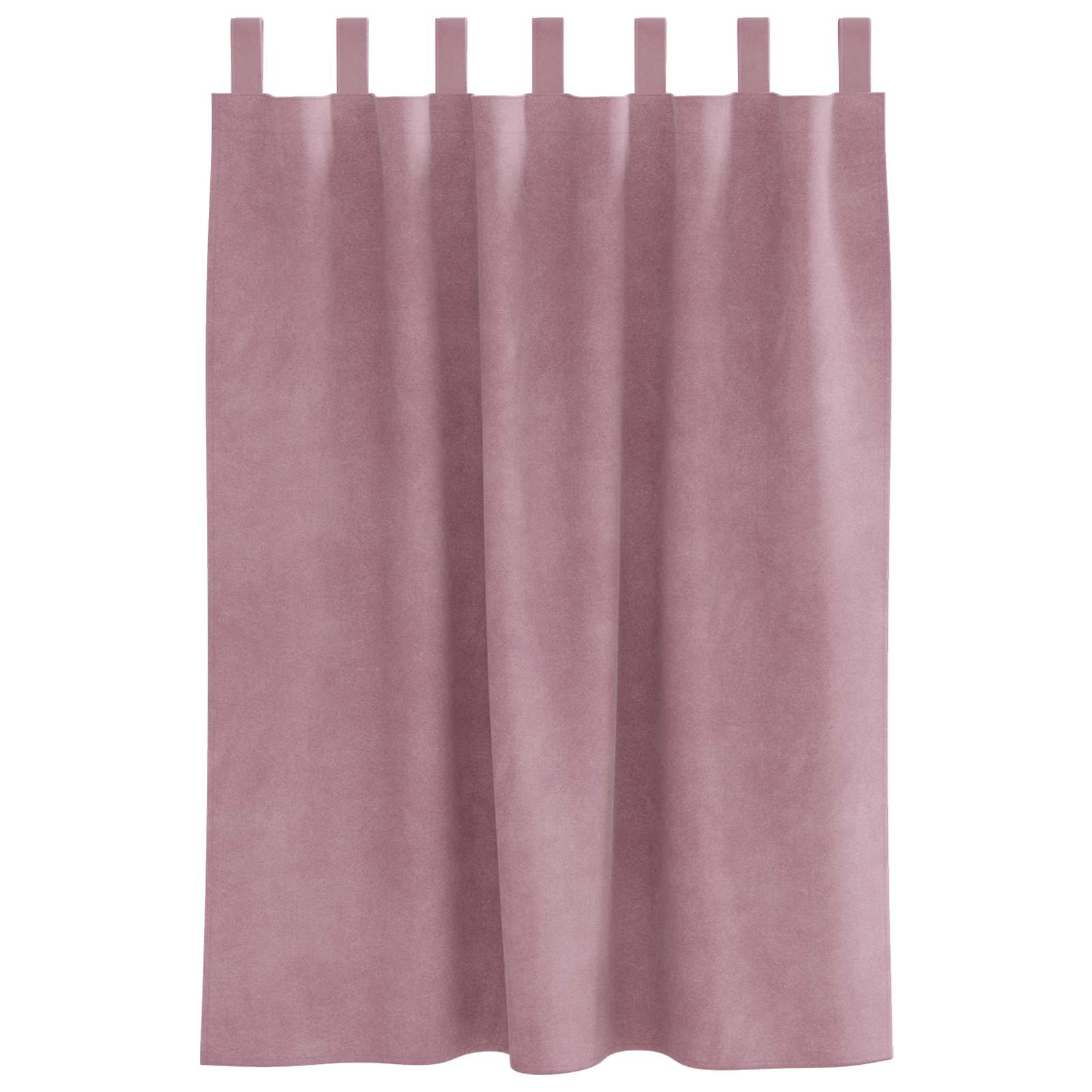 Mørklægningsgardiner 2 pcs Mørk pink 140 x 140 cm Fløjl