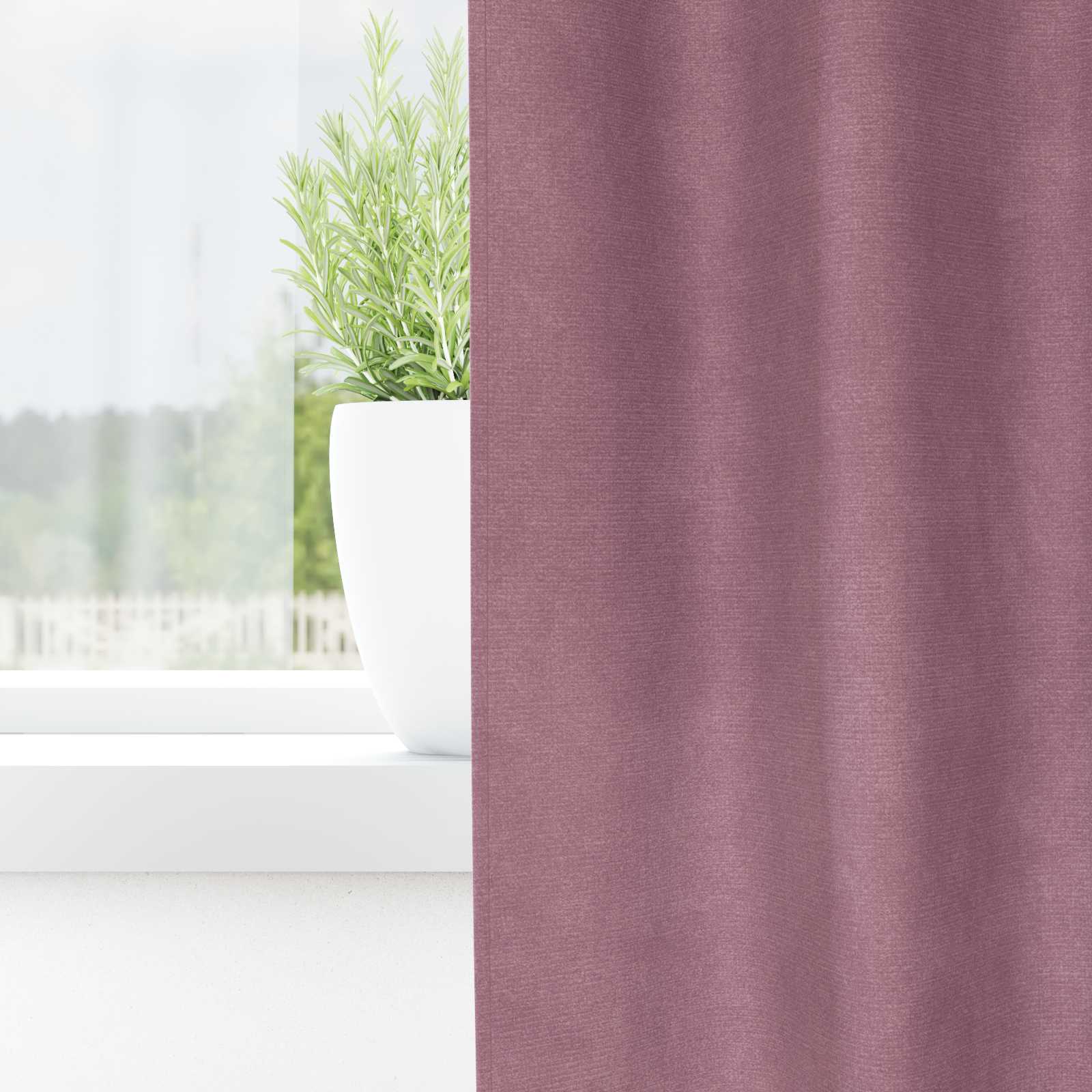 Mørklægningsgardiner 2 pcs Mørk pink 140 x 175 cm Fløjl