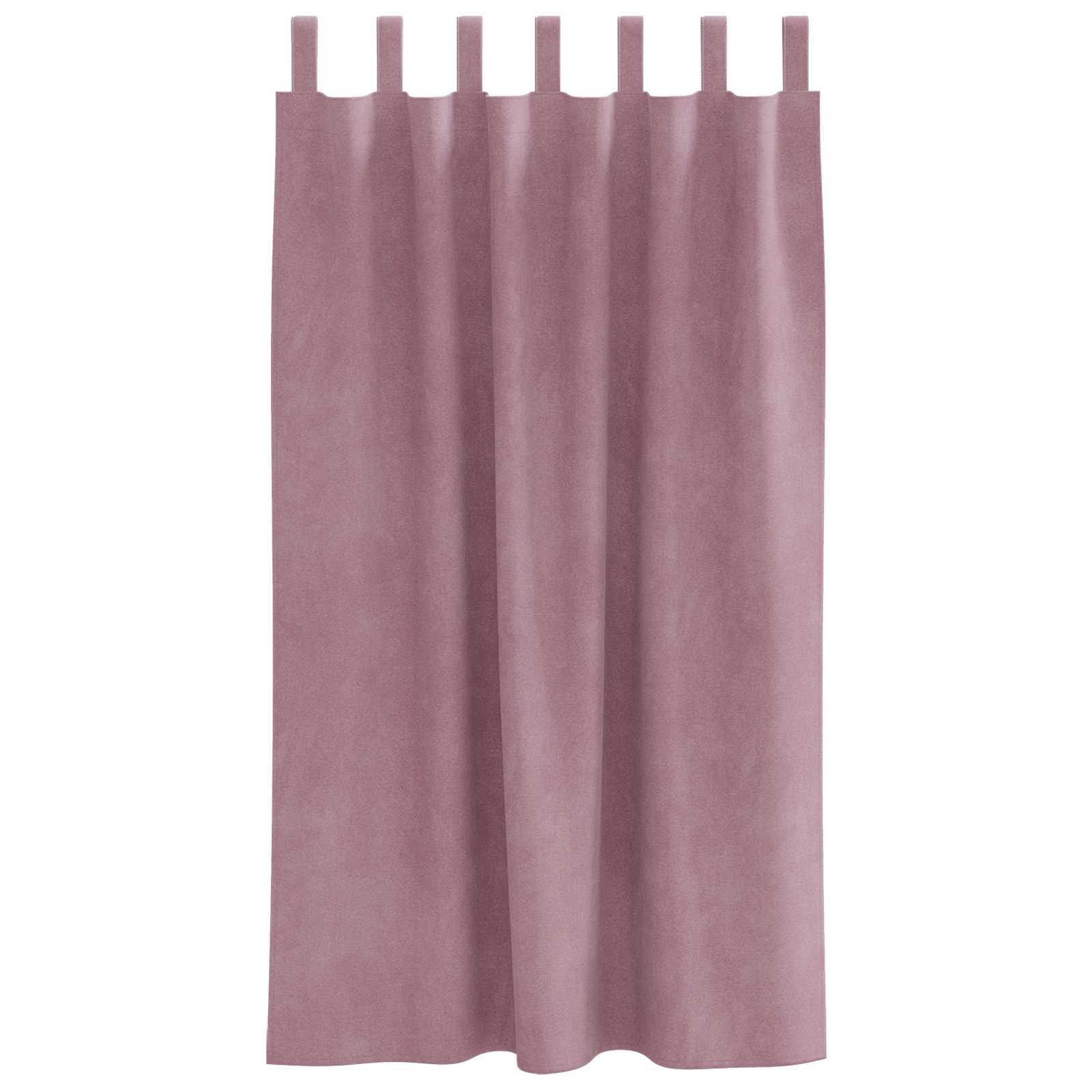 Mørklægningsgardiner 2 pcs Mørk pink 140 x 175 cm Fløjl