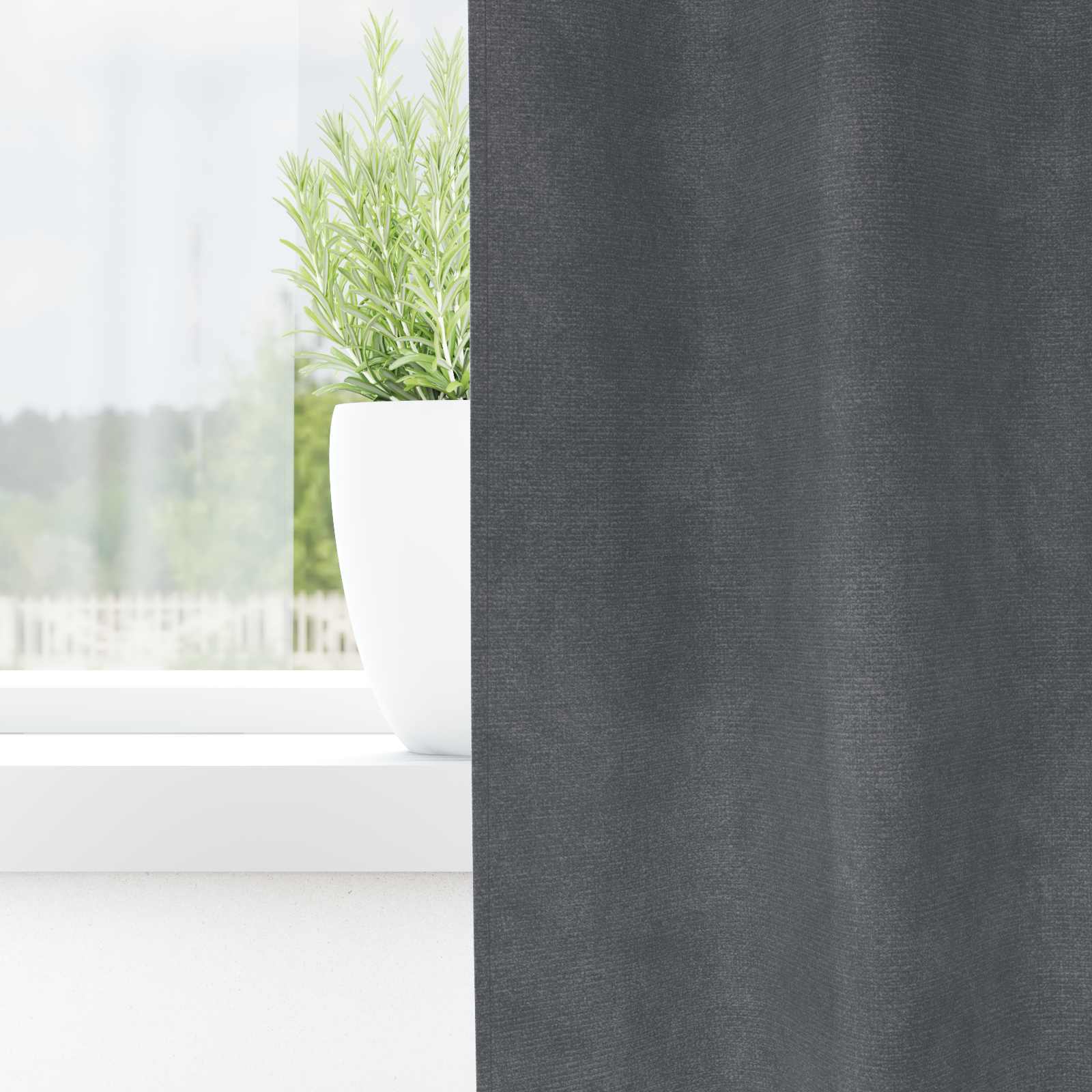 Mørklægningsgardiner 2 pcs Lysegrå 140 x 140 cm Fløjl