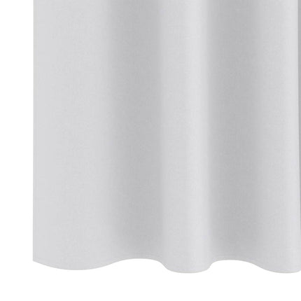 Mørklægningsgardiner med ringe 2 pcs Bleg Grå 225 x 140 cm