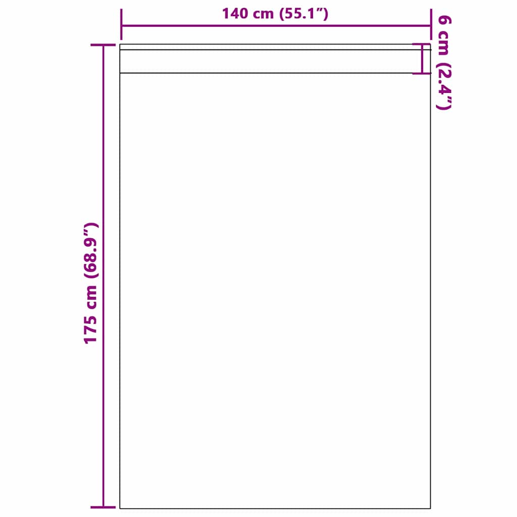 Mørklægningsgardiner med ringe 2 pcs Turkis 175 x 140 cm