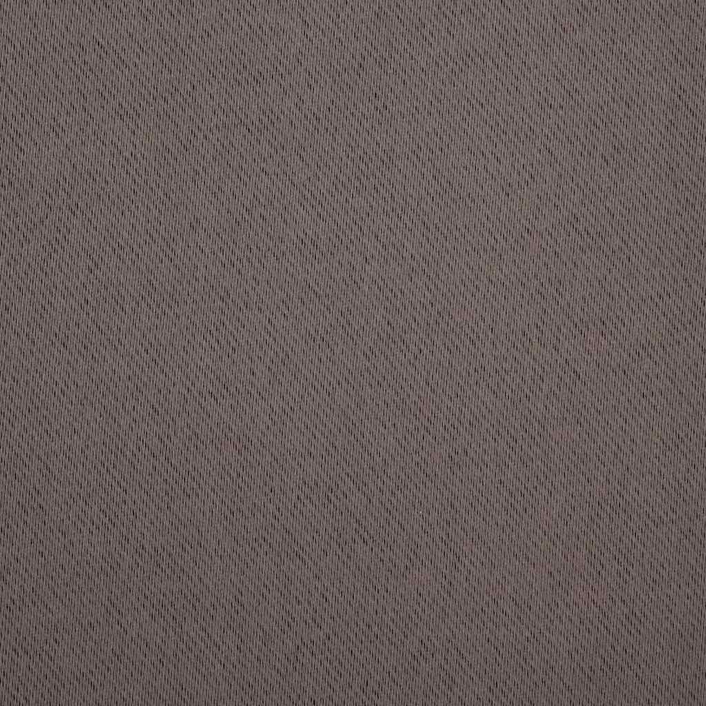 Mørklægningsgardiner med ringe 2 pcs Mørk Brun 245 x 140 cm
