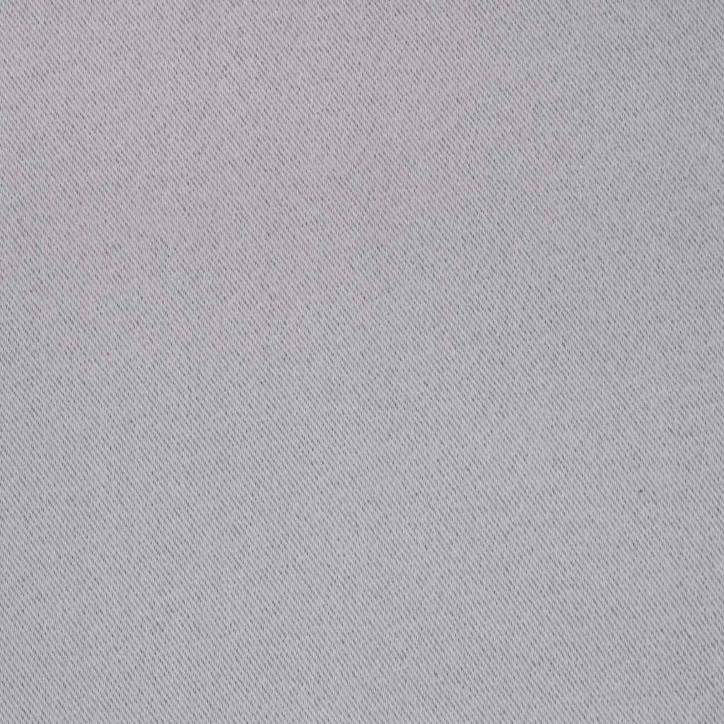 Mørklægningsgardiner med ringe 2 pcs Metal Grå 245 x 140 cm