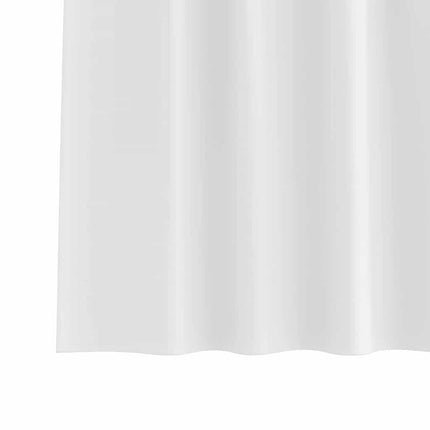 Mørklægningsgardiner med ringe 2 stk. Ren Hvid 245 x 140 cm