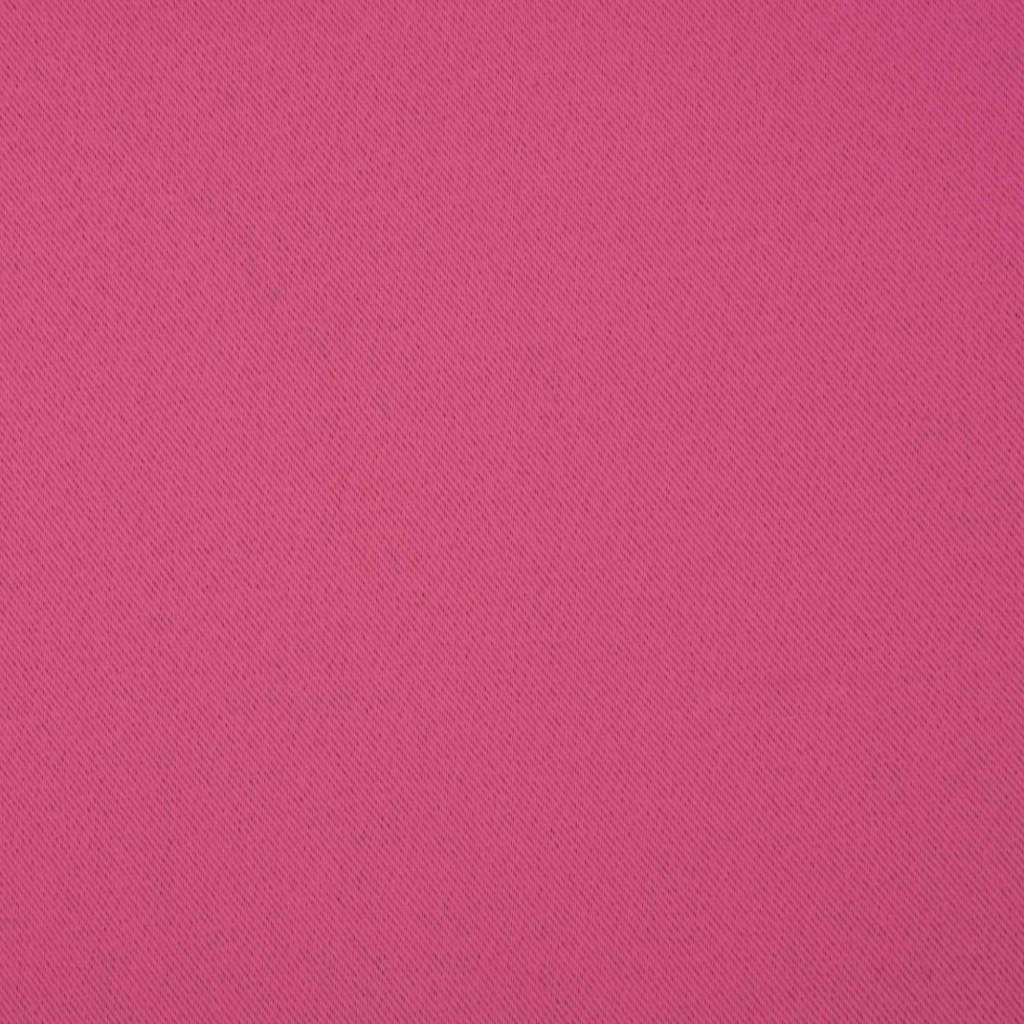 Mørklægningsgardiner med ringe 2 pcs Lys Pink 225 x 140 cm