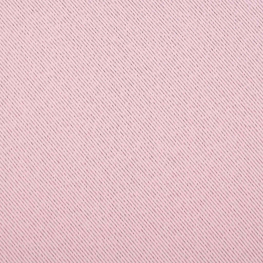Mørklægningsgardiner med ringe 2 pcs Lyserød 140 x 140 cm