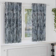 Velour Gardiner med gardiner 2 pcs Sølvgrå 175 x 140 cm Fløjl