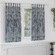 Velour Gardiner med gardiner 2 pcs Sølvgrå 175 x 140 cm Fløjl