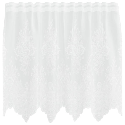 Lace Gardin Hvid 120 x 150 cm Polyester