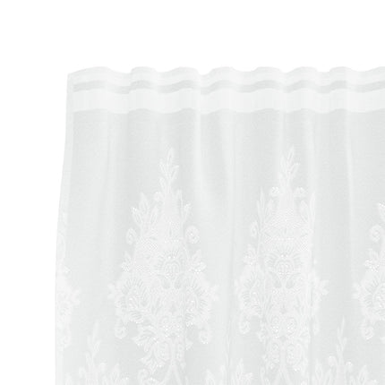 Lace Gardin Hvid 200 x 150 cm Polyester