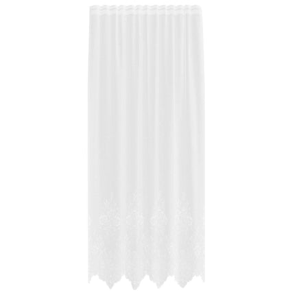 Lace Gardin Hvid 200 x 150 cm Polyester