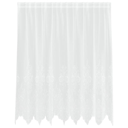 Lace Gardin Hvid 160 x 200 cm Polyester