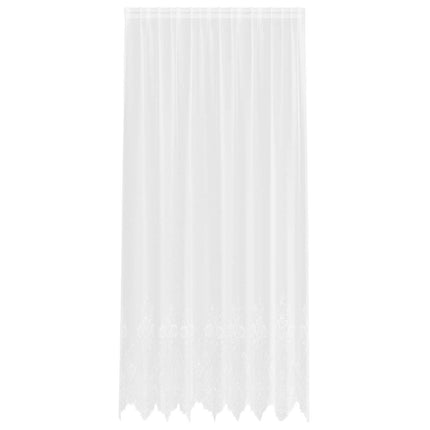 Lace Gardin Hvid 280 x 200 cm Polyester