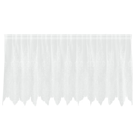 Lace Gardin Hvid 120 x 300 cm Polyester