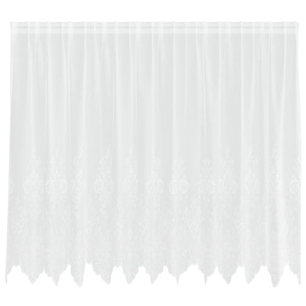 Lace Gardin Hvid 180 x 300 cm Polyester