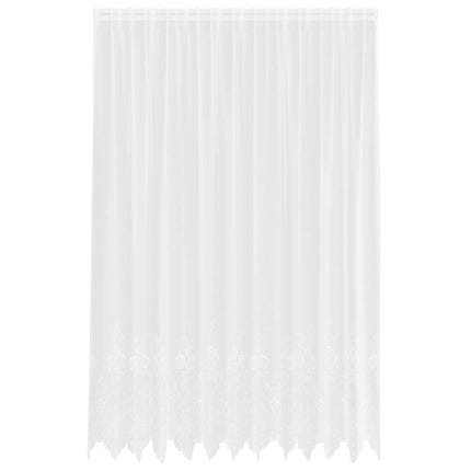 Lace Gardin Hvid 300 x 300 cm Polyester