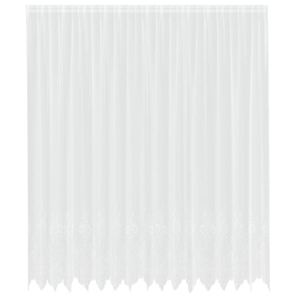 Lace Gardin Hvid 260 x 400 cm Polyester